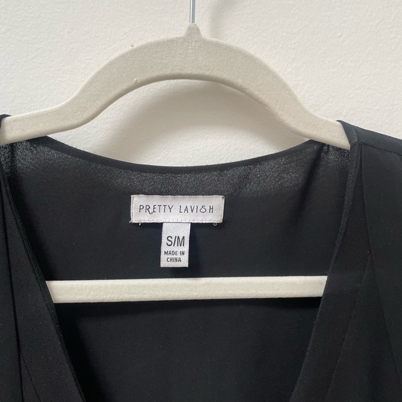 ASOS Pretty Lavish Smock Ruffle Mini Dress - Picture 3 of 8